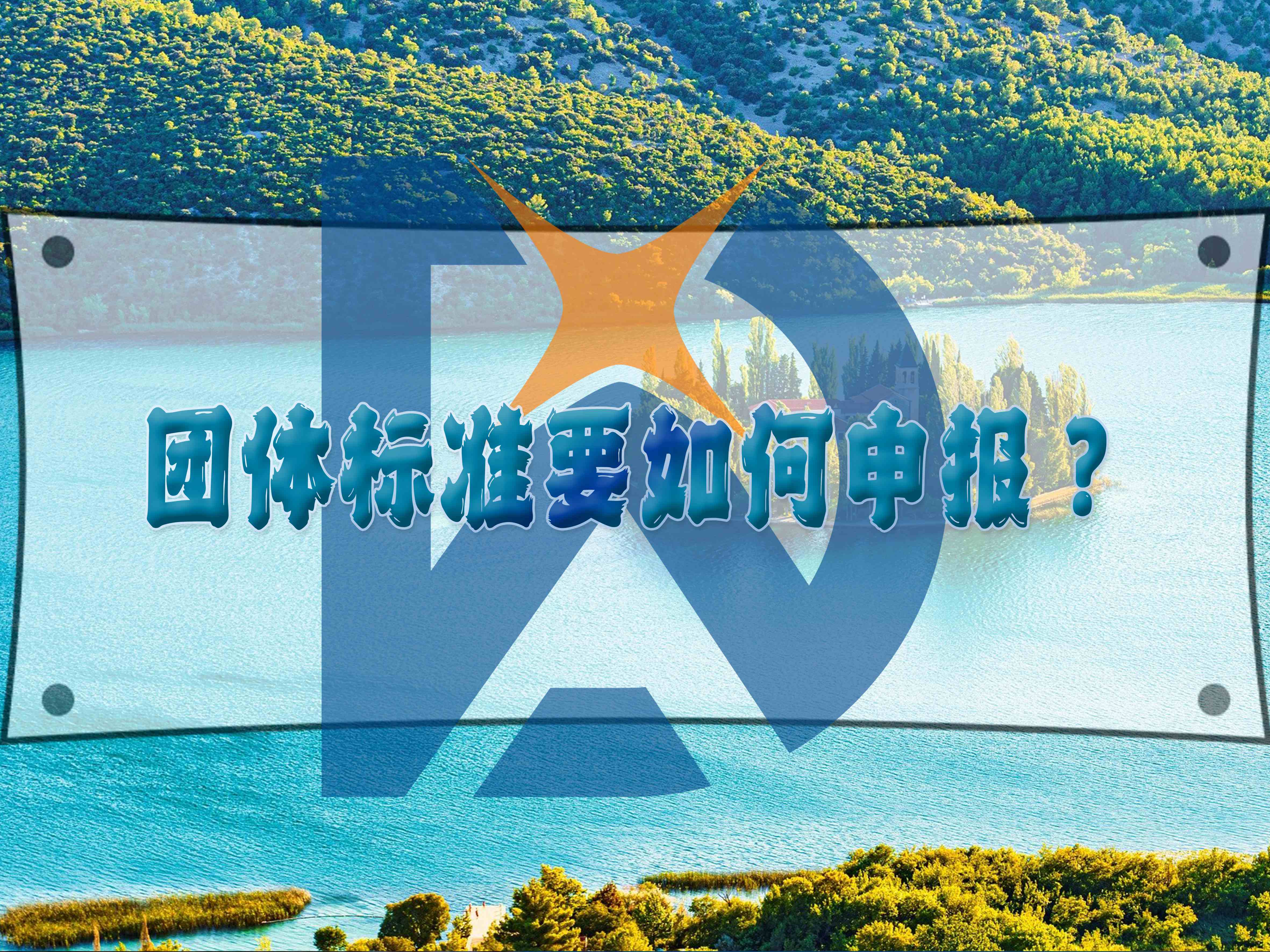 團體標準要如何申報？